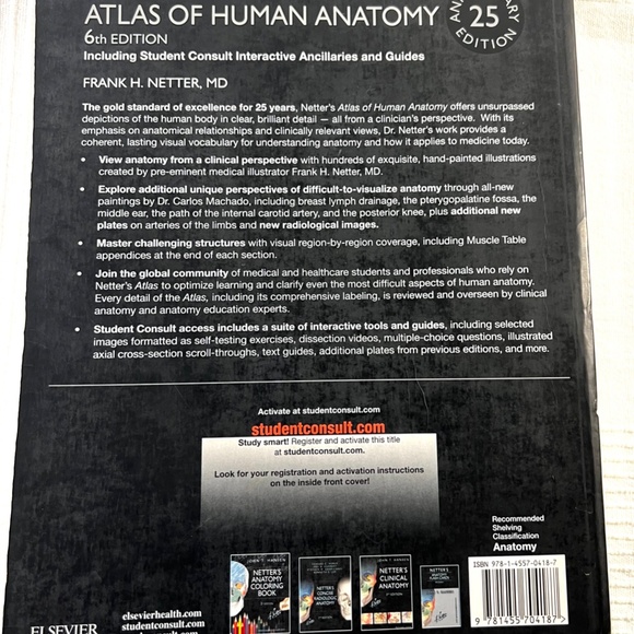 Atlas of Human Anatomy, 6th Edition - Picture 5 of 7